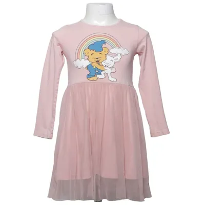 Klänning (Rosa) från Bamse by Lindex Bomull, Elastan, Polyester
