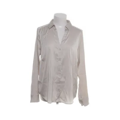 Shirt (Grijs, Beige) van H&M Modern Classic Polyester, Elastaan