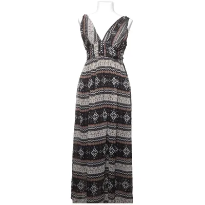 Maxi dress (Black, Beige, Multicolored) from Zeva Polyester
