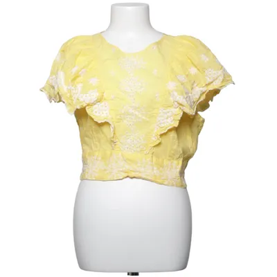Haut (Jaune, Blanc) de River Island Coton
