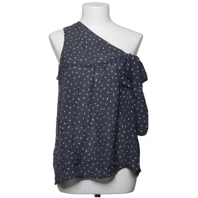 Topp (Blå, Vit) från Custommade Silke