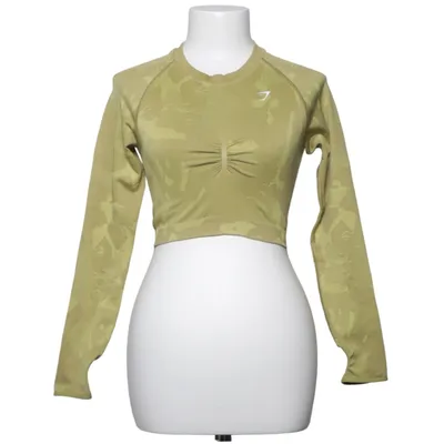Haut de sport (Vert) de Gymshark Élasthane, Polyamide, Polyester