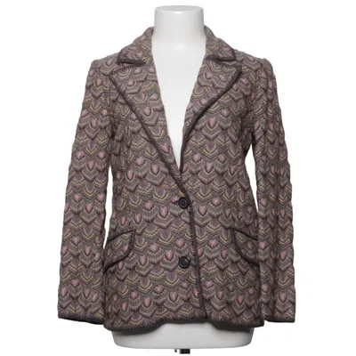 Blazer (Gray, Multicolored) from Missoni Silk, Wool