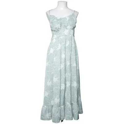 Långklänning (Grön, Vit) från Simplee Polyester