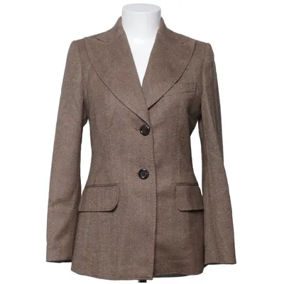 Blazer (Brun) fra Rena Lange Acetat, Kashmir, Cupro, Uld