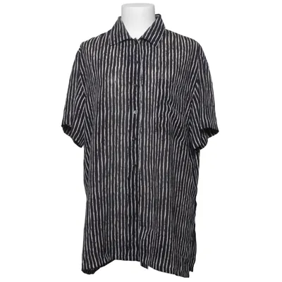 Short sleeve shirt (Black, White) from Jones New York Polyester