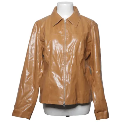 Jacket (Brown) from John F.Gee Polyester, Polyurethane