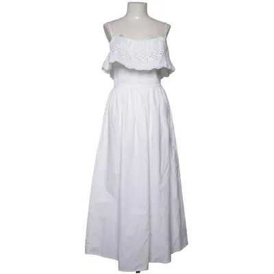 Långklänning (Vit) från Bik Bok Bomull