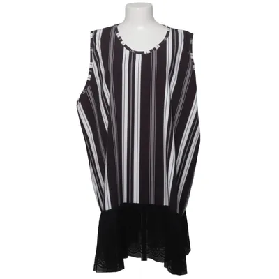 Top (Black, White) from AKH Fashion Elastane, Polyester