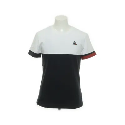 T-shirt (Vit, Svart) från Le Coq Sportif Bomull, Elastan