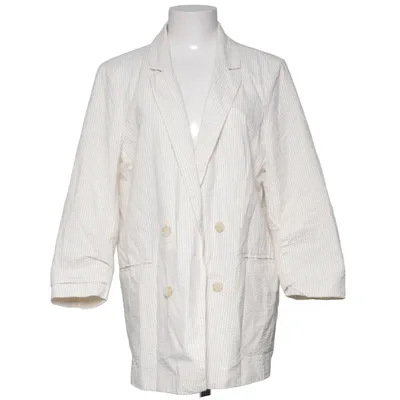 Blazer (Beige) van Cotton Club Katoen, Elastaan, Polyester