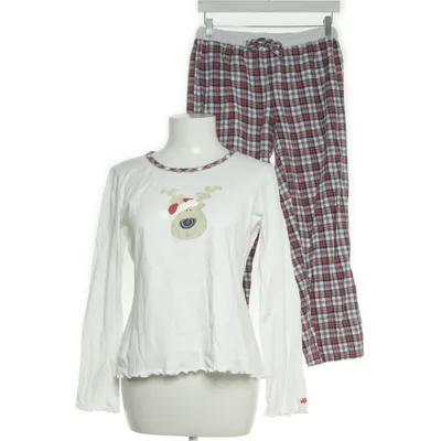 Pajamas (White, Multicolored) from Manguun Cotton