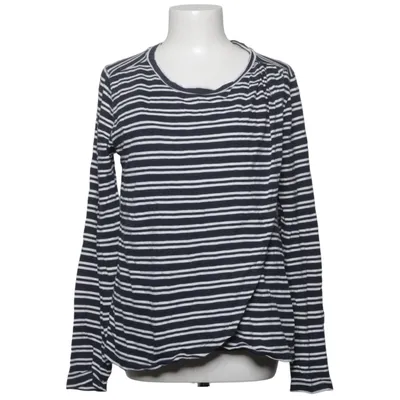 Långärmad t-shirt (Blå, Vit) från Ml Ekologisk bomull
