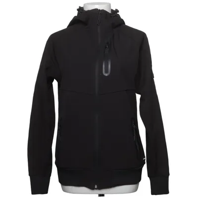 Softshell jacket (Zwart) van Bluewear Elastaan, Polyester
