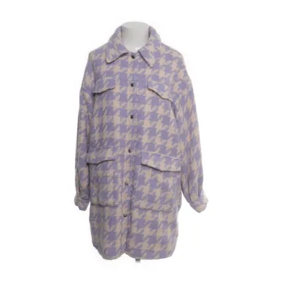 Overshirt (Lila, Meerkleurig) van YAS Polyester, Wol