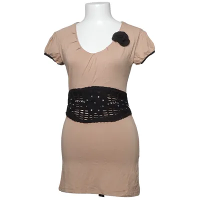 Dress (Beige, Black) from Angie Elastane, Viscose