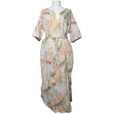 Långklänning (Midcalf Dress Shsl V-Neck) från River Woods Bomull