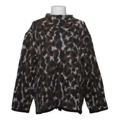 Sweater (Brun, Flerfarvet) fra Dobber Alpacauld, Elastan, Polyamid
