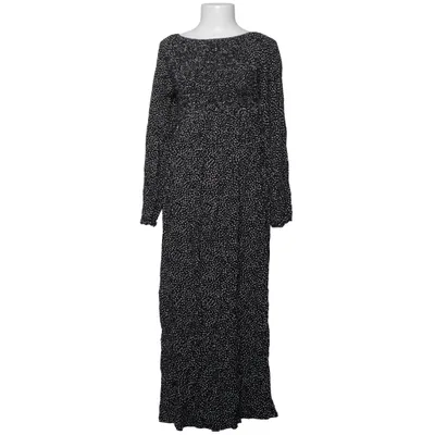 Maxi dress (Black, White) from Fashion Collection Cotton, Polyester