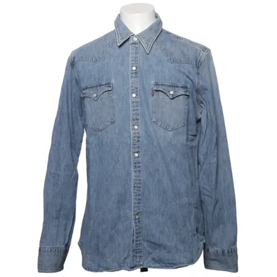 Denim blouse (Blauw) van Levi Strauss & Co Katoen