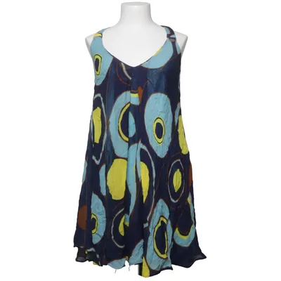 Dress (Blue, Yellow, Multicolored) from Miss Sixty Elastane, Polyester, Viscose