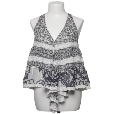 Tank Top (Black, White) from Nolita Cotton, Silk
