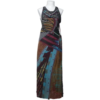 Maxi jurk (Meerkleurig) van Save the Queen Elastaan, Polyamide