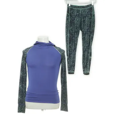 Träningsset (Lila, Flerfärgad) från Crivit Elastan, Polyester