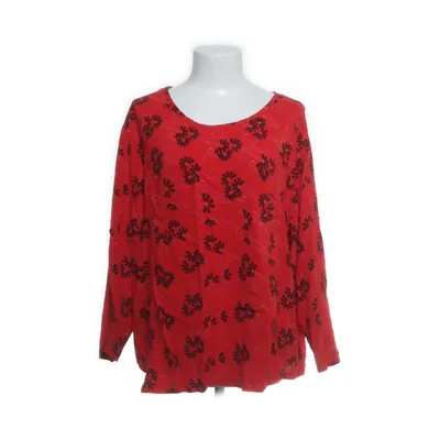 Blus (Röd, Svart) från Uno Danmark Viskos