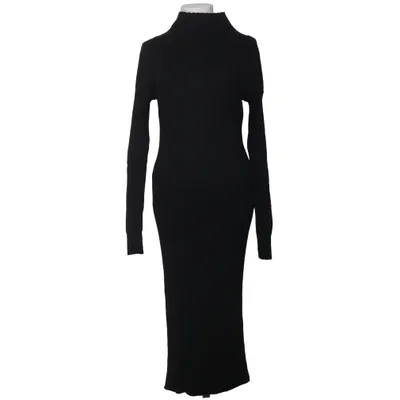 Robe à col roulé (Noir) de H&M Laine