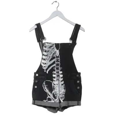 Dungarees (Black) from Iron Fist Cotton, Elastane