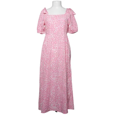 Maxikjole (Pink, Hvid) fra Influence Polyester