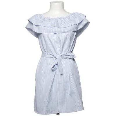 Jurk (Blauw, Wit) van Dennis Maglic Katoen, Polyester