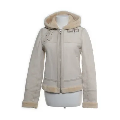 Shearlingjacka (Beige) från Freaky Nation Skinn, Polyester