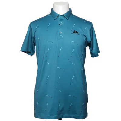 Polotrøje (Blå) fra Black Mountain Elastan, Polyester