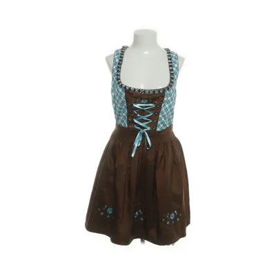 Dirndl (Bruin, Blauw) van Landhaus by C&A Katoen, Polyester