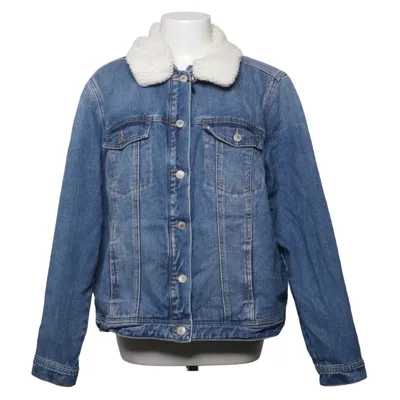 Fodrad jeansjacka (Blå) från Next Bomull, Polyester