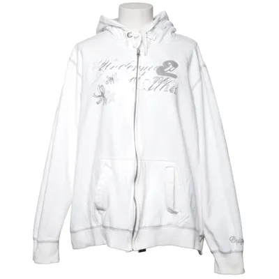 Huvtröja (Vit, Grå) från Equipe Bomull, Polyester