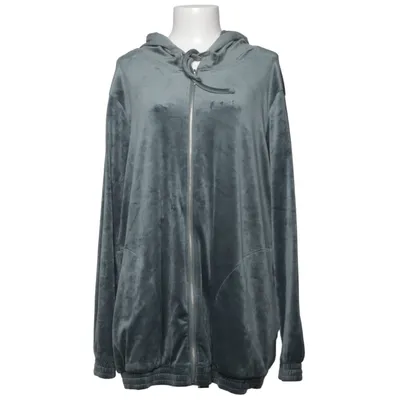 Hoodie (Green) from Zizzi Elastane, Polyester
