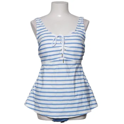 Tankini (Blå, Hvid) fra BPC Bonprix Collection Elastan, Polyester