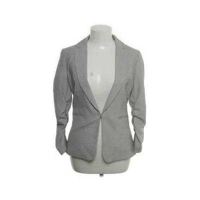 Kavaj (Grå) från H&M Modern Classic Viskos, Polyester, Elastan, Linne