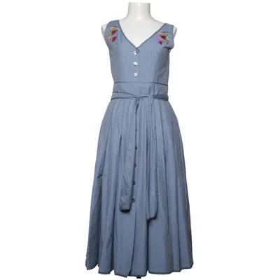 Dirndl (Blue) from Mothwurf Cotton, Polyester, Silk