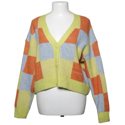 Cardigan (Geel, Blauw, Oranje) van Stradivarius Acryl, Polyester
