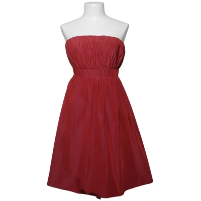 Robe de cocktail (Rouge) de Young Couture by Barbara Schwarzer Acétate, Polyester