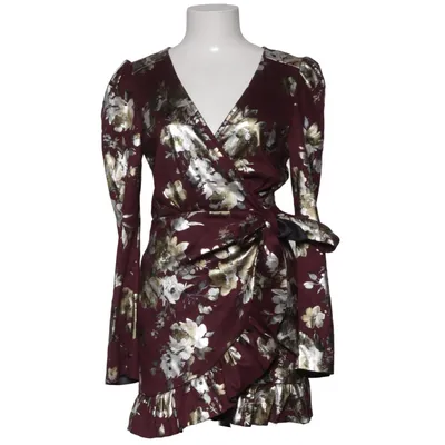 Wrap dress (Red, Multicolored) from Tularosa Polyester