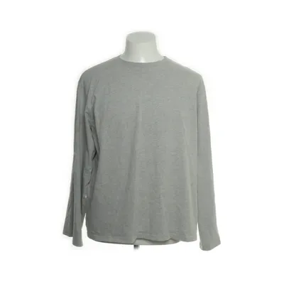 Lange mouwen shirt (Grijs) van H&M Trend Katoen, Polyester
