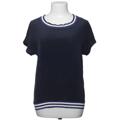 Top (Blauw) van Claudia Sträter Zijde