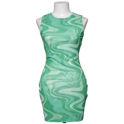 Klänning (Grön, Flerfärgad) från Melissa Bentsen x NA-KD Elastan, Polyester