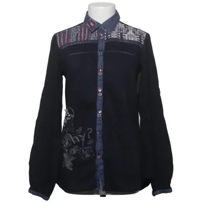 Blouse (Noir, Multicolore) de Desigual Coton, Viscose