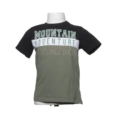 T-shirt (Sort, Grøn, Hvid) fra Borderline Bomuld